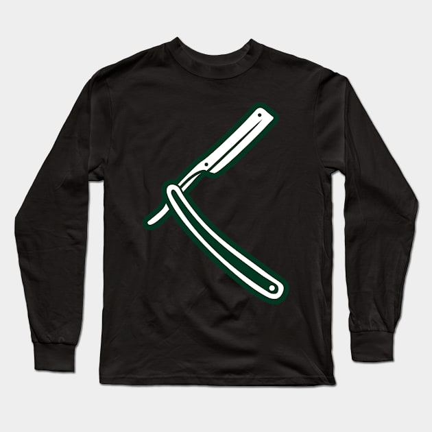 Razor Blade Long Sleeve T-Shirt by ShirtyLife